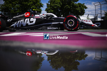 2024-06-07 - 27 HULKENBERG Nico (ger), Haas F1 Team VF-24 Ferrari, action during the Formula 1 AWS Grand Prix du Canada 2024, 9th round of the 2024 Formula One World Championship from June 07 to 09, 2024 on the Circuit Gilles Villeneuve, in Montréal, Canada - F1 - CANADIAN GRAND PRIX 2024 - FORMULA 1 - MOTORS