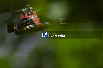 2024-06-07 - 55 SAINZ Carlos (spa), Scuderia Ferrari SF-24, action during the Formula 1 AWS Grand Prix du Canada 2024, 9th round of the 2024 Formula One World Championship from June 07 to 09, 2024 on the Circuit Gilles Villeneuve, in Montréal, Canada - F1 - CANADIAN GRAND PRIX 2024 - FORMULA 1 - MOTORS