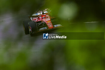 2024-06-07 - 16 LECLERC Charles (mco), Scuderia Ferrari SF-24, action during the Formula 1 AWS Grand Prix du Canada 2024, 9th round of the 2024 Formula One World Championship from June 07 to 09, 2024 on the Circuit Gilles Villeneuve, in Montréal, Canada - F1 - CANADIAN GRAND PRIX 2024 - FORMULA 1 - MOTORS