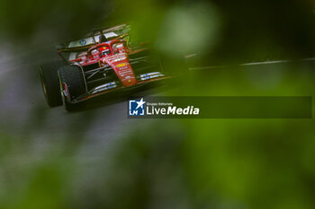 2024-06-07 - 16 LECLERC Charles (mco), Scuderia Ferrari SF-24, action during the Formula 1 AWS Grand Prix du Canada 2024, 9th round of the 2024 Formula One World Championship from June 07 to 09, 2024 on the Circuit Gilles Villeneuve, in Montréal, Canada - F1 - CANADIAN GRAND PRIX 2024 - FORMULA 1 - MOTORS