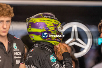 2024-06-07 - Lewis Hamilton (GBR) - Mercedes-AMG PETRONAS F1 Team - Mercedes W15 - Mercedes E Performance
during Formula 1 Aws Grand Prix du Canada 2024, Montreal, Quebec, Canada, from Jun 6th to 9th - Rounfd 9 of 24 of 2024 F1 World Championship - FORMULA 1 AWS GRAND PRIX DU CANADA 2024 - FORMULA 1 - MOTORS