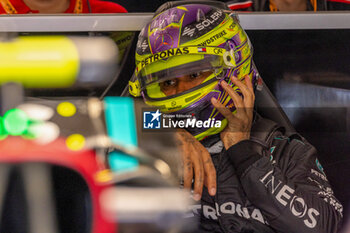 2024-06-07 - Lewis Hamilton (GBR) - Mercedes-AMG PETRONAS F1 Team - Mercedes W15 - Mercedes E Performance
during Formula 1 Aws Grand Prix du Canada 2024, Montreal, Quebec, Canada, from Jun 6th to 9th - Rounfd 9 of 24 of 2024 F1 World Championship - FORMULA 1 AWS GRAND PRIX DU CANADA 2024 - FORMULA 1 - MOTORS