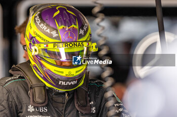 2024-06-07 - Lewis Hamilton (GBR) - Mercedes-AMG PETRONAS F1 Team - Mercedes W15 - Mercedes E Performance
during Formula 1 Aws Grand Prix du Canada 2024, Montreal, Quebec, Canada, from Jun 6th to 9th - Rounfd 9 of 24 of 2024 F1 World Championship - FORMULA 1 AWS GRAND PRIX DU CANADA 2024 - FORMULA 1 - MOTORS