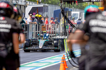 2024-06-07 - Lewis Hamilton (GBR) - Mercedes-AMG PETRONAS F1 Team - Mercedes W15 - Mercedes E Performance during Formula 1 Aws Grand Prix du Canada 2024, Montreal, Quebec, Canada, from Jun 6th to 9th - Rounfd 9 of 24 of 2024 F1 World Championship - FORMULA 1 AWS GRAND PRIX DU CANADA 2024 - FORMULA 1 - MOTORS