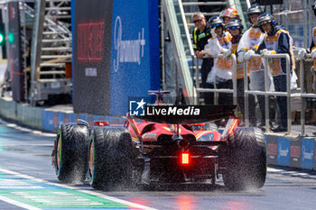 2024-06-07 - Charles Leclerc (MON) - Scuderia Ferrari - Ferrari SF-24 - Ferrari during Formula 1 Aws Grand Prix du Canada 2024, Montreal, Quebec, Canada, from Jun 6th to 9th - Rounfd 9 of 24 of 2024 F1 World Championship - FORMULA 1 AWS GRAND PRIX DU CANADA 2024 - FORMULA 1 - MOTORS