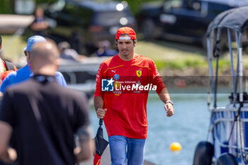 2024-06-07 - Carlos Sainz Jr. (ESP) - Scuderia Ferrari - Ferrari SF-24 - Ferrari during Formula 1 Aws Grand Prix du Canada 2024, Montreal, Quebec, Canada, from Jun 6th to 9th - Rounfd 9 of 24 of 2024 F1 World Championship - FORMULA 1 AWS GRAND PRIX DU CANADA 2024 - FORMULA 1 - MOTORS