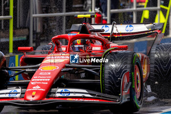 2024-06-07 - Carlos Sainz Jr. (ESP) - Scuderia Ferrari - Ferrari SF-24 - Ferrari during Formula 1 Aws Grand Prix du Canada 2024, Montreal, Quebec, Canada, from Jun 6th to 9th - Rounfd 9 of 24 of 2024 F1 World Championship - FORMULA 1 AWS GRAND PRIX DU CANADA 2024 - FORMULA 1 - MOTORS