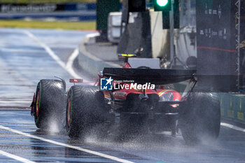 2024-06-07 - Carlos Sainz Jr. (ESP) - Scuderia Ferrari - Ferrari SF-24 - Ferrari during Formula 1 Aws Grand Prix du Canada 2024, Montreal, Quebec, Canada, from Jun 6th to 9th - Rounfd 9 of 24 of 2024 F1 World Championship - FORMULA 1 AWS GRAND PRIX DU CANADA 2024 - FORMULA 1 - MOTORS