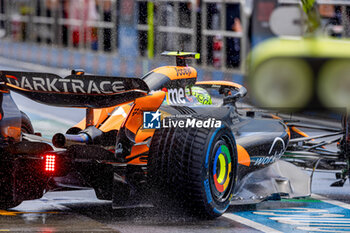 2024-06-07 - Lando Norris (GBR) - McLaren Formula 1 Team - McLaren MCL38 - Mercedes during Formula 1 Aws Grand Prix du Canada 2024, Montreal, Quebec, Canada, from Jun 6th to 9th - Rounfd 9 of 24 of 2024 F1 World Championship - FORMULA 1 AWS GRAND PRIX DU CANADA 2024 - FORMULA 1 - MOTORS