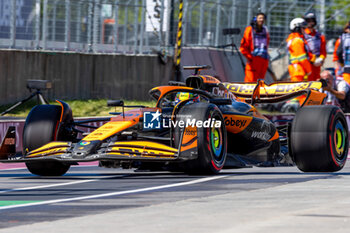 2024-06-07 - Oscar Piastri (AUS) - McLaren Formula 1 Team - McLaren MCL38 - Mercedes
 during Formula 1 Aws Grand Prix du Canada 2024, Montreal, Quebec, Canada, from Jun 6th to 9th - Rounfd 9 of 24 of 2024 F1 World Championship - FORMULA 1 AWS GRAND PRIX DU CANADA 2024 - FORMULA 1 - MOTORS