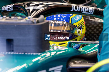 2024-06-07 - Fernando Alonso (ESP) - Aston Martin Aramco F1 Team - Aston Martin AMR24 - Mercedes during Formula 1 Aws Grand Prix du Canada 2024, Montreal, Quebec, Canada, from Jun 6th to 9th - Rounfd 9 of 24 of 2024 F1 World Championship - FORMULA 1 AWS GRAND PRIX DU CANADA 2024 - FORMULA 1 - MOTORS