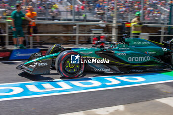 2024-06-07 - Lance Stroll (CAN) - Aston Martin Aramco F1 Team - Aston Martin AMR24 - Mercedes during Formula 1 Aws Grand Prix du Canada 2024, Montreal, Quebec, Canada, from Jun 6th to 9th - Rounfd 9 of 24 of 2024 F1 World Championship - FORMULA 1 AWS GRAND PRIX DU CANADA 2024 - FORMULA 1 - MOTORS