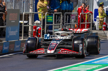 2024-06-07 - Kevin Magnussen (DEN) - MoneyGram Haas F1 eam - Haas VF-24 - Ferrari during Formula 1 Aws Grand Prix du Canada 2024, Montreal, Quebec, Canada, from Jun 6th to 9th - Rounfd 9 of 24 of 2024 F1 World Championship - FORMULA 1 AWS GRAND PRIX DU CANADA 2024 - FORMULA 1 - MOTORS