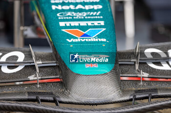 2024-06-07 - wet nose Aston Martin Aramco F1 Team
during Formula 1 Aws Grand Prix du Canada 2024, Montreal, Quebec, Canada, from Jun 6th to 9th - Rounfd 9 of 24 of 2024 F1 World Championship - FORMULA 1 AWS GRAND PRIX DU CANADA 2024 - FORMULA 1 - MOTORS