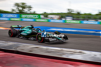 2024-06-07 - Lance Stroll (CAN) - Aston Martin Aramco F1 Team - Aston Martin AMR24 - Mercedes
during Formula 1 Aws Grand Prix du Canada 2024, Montreal, Quebec, Canada, from Jun 6th to 9th - Round 9 of 24 of 2024 F1 World Championship - FORMULA 1 AWS GRAND PRIX DU CANADA 2024 - FORMULA 1 - MOTORS