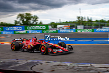 2024-06-07 - Carlos Sainz Jr. (ESP) - Scuderia Ferrari - Ferrari SF-24 - Ferrari
during Formula 1 Aws Grand Prix du Canada 2024, Montreal, Quebec, Canada, from Jun 6th to 9th - Round 9 of 24 of 2024 F1 World Championship - FORMULA 1 AWS GRAND PRIX DU CANADA 2024 - FORMULA 1 - MOTORS