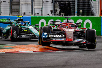 2024-06-07 - Charles Leclerc (MON) - Scuderia Ferrari - Ferrari SF-24 - Ferrari
during Formula 1 Aws Grand Prix du Canada 2024, Montreal, Quebec, Canada, from Jun 6th to 9th - Round 9 of 24 of 2024 F1 World Championship - FORMULA 1 AWS GRAND PRIX DU CANADA 2024 - FORMULA 1 - MOTORS