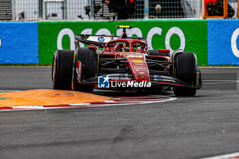 2024-06-07 - Carlos Sainz Jr. (ESP) - Scuderia Ferrari - Ferrari SF-24 - Ferrari
during Formula 1 Aws Grand Prix du Canada 2024, Montreal, Quebec, Canada, from Jun 6th to 9th - Round 9 of 24 of 2024 F1 World Championship - FORMULA 1 AWS GRAND PRIX DU CANADA 2024 - FORMULA 1 - MOTORS