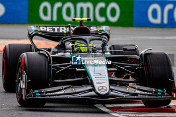 2024-06-07 - Lewis Hamilton (GBR) - Mercedes-AMG PETRONAS F1 Team - Mercedes W15 - Mercedes E Performance
during Formula 1 Aws Grand Prix du Canada 2024, Montreal, Quebec, Canada, from Jun 6th to 9th - Round 9 of 24 of 2024 F1 World Championship - FORMULA 1 AWS GRAND PRIX DU CANADA 2024 - FORMULA 1 - MOTORS