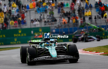 2024-06-08 - 14 ALONSO Fernando (spa), Aston Martin F1 Team AMR24, action during the Formula 1 AWS Grand Prix du Canada 2024, 9th round of the 2024 Formula One World Championship from June 07 to 09, 2024 on the Circuit Gilles Villeneuve, in Montréal, Canada - F1 - CANADIAN GRAND PRIX 2024 - FORMULA 1 - MOTORS