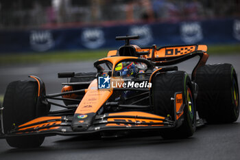 2024-06-08 - 81 PIASTRI Oscar (aus), McLaren F1 Team MCL38, action during the Formula 1 AWS Grand Prix du Canada 2024, 9th round of the 2024 Formula One World Championship from June 07 to 09, 2024 on the Circuit Gilles Villeneuve, in Montréal, Canada - F1 - CANADIAN GRAND PRIX 2024 - FORMULA 1 - MOTORS