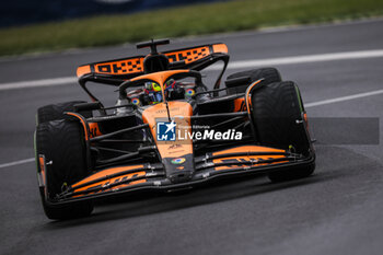 2024-06-08 - 81 PIASTRI Oscar (aus), McLaren F1 Team MCL38, action during the Formula 1 AWS Grand Prix du Canada 2024, 9th round of the 2024 Formula One World Championship from June 07 to 09, 2024 on the Circuit Gilles Villeneuve, in Montréal, Canada - F1 - CANADIAN GRAND PRIX 2024 - FORMULA 1 - MOTORS