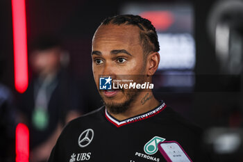 2024-06-08 - HAMILTON Lewis (gbr), Mercedes AMG F1 Team W15, portrait during the Formula 1 AWS Grand Prix du Canada 2024, 9th round of the 2024 Formula One World Championship from June 07 to 09, 2024 on the Circuit Gilles Villeneuve, in Montréal, Canada - F1 - CANADIAN GRAND PRIX 2024 - FORMULA 1 - MOTORS