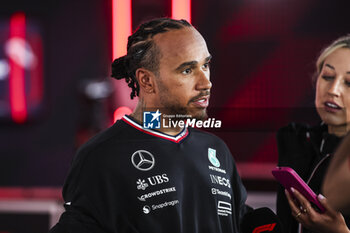 2024-06-08 - HAMILTON Lewis (gbr), Mercedes AMG F1 Team W15, portrait during the Formula 1 AWS Grand Prix du Canada 2024, 9th round of the 2024 Formula One World Championship from June 07 to 09, 2024 on the Circuit Gilles Villeneuve, in Montréal, Canada - F1 - CANADIAN GRAND PRIX 2024 - FORMULA 1 - MOTORS