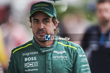 2024-06-08 - ALONSO Fernando (spa), Aston Martin F1 Team AMR24, portrait during the Formula 1 AWS Grand Prix du Canada 2024, 9th round of the 2024 Formula One World Championship from June 07 to 09, 2024 on the Circuit Gilles Villeneuve, in Montréal, Canada - F1 - CANADIAN GRAND PRIX 2024 - FORMULA 1 - MOTORS