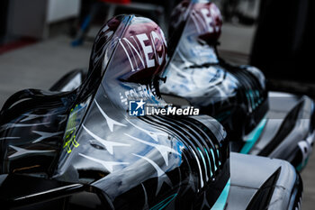 2024-06-08 - Mercedes AMG F1 Team W15, mechanical detail of engine covers during the Formula 1 AWS Grand Prix du Canada 2024, 9th round of the 2024 Formula One World Championship from June 07 to 09, 2024 on the Circuit Gilles Villeneuve, in Montréal, Canada - F1 - CANADIAN GRAND PRIX 2024 - FORMULA 1 - MOTORS