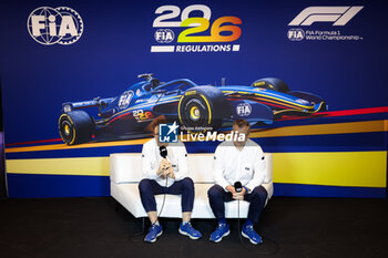 2024-06-08 - FIA 2026 Regulations press conference with TOMBAZIS Nikolas, FIA Single-Seater Director, and MONCHAUX Jan (fra), FIA Single-Seater Technical Director, during the Formula 1 AWS Grand Prix du Canada 2024, 9th round of the 2024 Formula One World Championship from June 07 to 09, 2024 on the Circuit Gilles Villeneuve, in Montréal, Canada - F1 - CANADIAN GRAND PRIX 2024 - FORMULA 1 - MOTORS