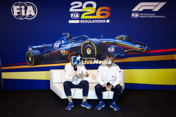 2024-06-08 - FIA 2026 Regulations press conference with TOMBAZIS Nikolas, FIA Single-Seater Director, and MONCHAUX Jan (fra), FIA Single-Seater Technical Director, during the Formula 1 AWS Grand Prix du Canada 2024, 9th round of the 2024 Formula One World Championship from June 07 to 09, 2024 on the Circuit Gilles Villeneuve, in Montréal, Canada - F1 - CANADIAN GRAND PRIX 2024 - FORMULA 1 - MOTORS