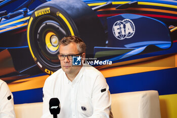 2024-06-08 - FIA 2026 Regulations press conference with MONCHAUX Jan (fra), FIA Single-Seater Technical Director, during the Formula 1 AWS Grand Prix du Canada 2024, 9th round of the 2024 Formula One World Championship from June 07 to 09, 2024 on the Circuit Gilles Villeneuve, in Montréal, Canada - F1 - CANADIAN GRAND PRIX 2024 - FORMULA 1 - MOTORS