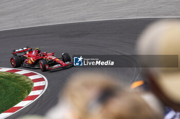 2024-06-08 - 55 SAINZ Carlos (spa), Scuderia Ferrari SF-24, action during the Formula 1 AWS Grand Prix du Canada 2024, 9th round of the 2024 Formula One World Championship from June 07 to 09, 2024 on the Circuit Gilles Villeneuve, in Montréal, Canada - F1 - CANADIAN GRAND PRIX 2024 - FORMULA 1 - MOTORS