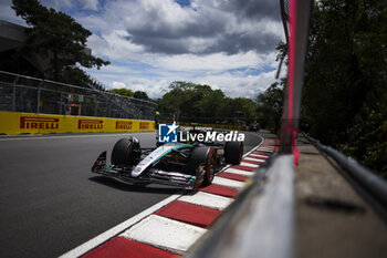 2024-06-08 - 44 HAMILTON Lewis (gbr), Mercedes AMG F1 Team W15, action during the Formula 1 AWS Grand Prix du Canada 2024, 9th round of the 2024 Formula One World Championship from June 07 to 09, 2024 on the Circuit Gilles Villeneuve, in Montréal, Canada - F1 - CANADIAN GRAND PRIX 2024 - FORMULA 1 - MOTORS