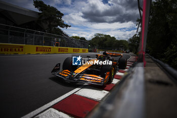 2024-06-08 - 81 PIASTRI Oscar (aus), McLaren F1 Team MCL38, action during the Formula 1 AWS Grand Prix du Canada 2024, 9th round of the 2024 Formula One World Championship from June 07 to 09, 2024 on the Circuit Gilles Villeneuve, in Montréal, Canada - F1 - CANADIAN GRAND PRIX 2024 - FORMULA 1 - MOTORS