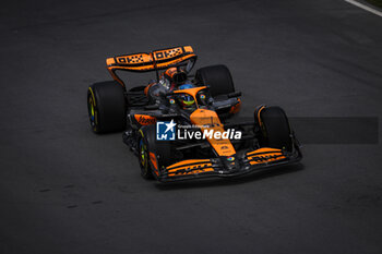 2024-06-08 - 81 PIASTRI Oscar (aus), McLaren F1 Team MCL38, action during the Formula 1 AWS Grand Prix du Canada 2024, 9th round of the 2024 Formula One World Championship from June 07 to 09, 2024 on the Circuit Gilles Villeneuve, in Montréal, Canada - F1 - CANADIAN GRAND PRIX 2024 - FORMULA 1 - MOTORS