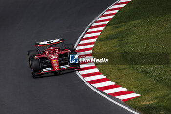 2024-06-08 - 16 LECLERC Charles (mco), Scuderia Ferrari SF-24, action during the Formula 1 AWS Grand Prix du Canada 2024, 9th round of the 2024 Formula One World Championship from June 07 to 09, 2024 on the Circuit Gilles Villeneuve, in Montréal, Canada - F1 - CANADIAN GRAND PRIX 2024 - FORMULA 1 - MOTORS