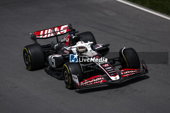 2024-06-08 - 20 MAGNUSSEN Kevin (den), Haas F1 Team VF-24 Ferrari, action during the Formula 1 AWS Grand Prix du Canada 2024, 9th round of the 2024 Formula One World Championship from June 07 to 09, 2024 on the Circuit Gilles Villeneuve, in Montréal, Canada - F1 - CANADIAN GRAND PRIX 2024 - FORMULA 1 - MOTORS