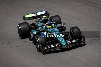 2024-06-08 - 14 ALONSO Fernando (spa), Aston Martin F1 Team AMR24, action during the Formula 1 AWS Grand Prix du Canada 2024, 9th round of the 2024 Formula One World Championship from June 07 to 09, 2024 on the Circuit Gilles Villeneuve, in Montréal, Canada - F1 - CANADIAN GRAND PRIX 2024 - FORMULA 1 - MOTORS