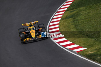 2024-06-08 - 04 NORRIS Lando (gbr), McLaren F1 Team MCL38, action during the Formula 1 AWS Grand Prix du Canada 2024, 9th round of the 2024 Formula One World Championship from June 07 to 09, 2024 on the Circuit Gilles Villeneuve, in Montréal, Canada - F1 - CANADIAN GRAND PRIX 2024 - FORMULA 1 - MOTORS