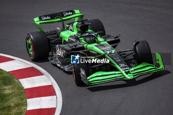 2024-06-08 - 77 BOTTAS Valtteri (fin), Stake F1 Team Kick Sauber C44, action during the Formula 1 AWS Grand Prix du Canada 2024, 9th round of the 2024 Formula One World Championship from June 07 to 09, 2024 on the Circuit Gilles Villeneuve, in Montréal, Canada - F1 - CANADIAN GRAND PRIX 2024 - FORMULA 1 - MOTORS