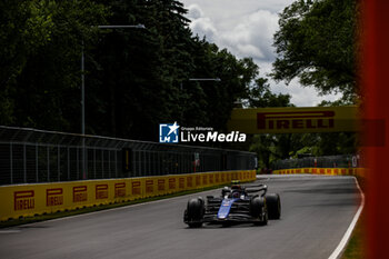 2024-06-08 - 02 SARGEANT Logan (usa), Williams Racing FW46, action during the Formula 1 AWS Grand Prix du Canada 2024, 9th round of the 2024 Formula One World Championship from June 07 to 09, 2024 on the Circuit Gilles Villeneuve, in Montréal, Canada - F1 - CANADIAN GRAND PRIX 2024 - FORMULA 1 - MOTORS