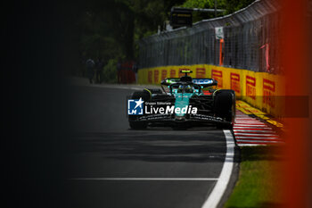 2024-06-08 - 14 ALONSO Fernando (spa), Aston Martin F1 Team AMR24, action during the Formula 1 AWS Grand Prix du Canada 2024, 9th round of the 2024 Formula One World Championship from June 07 to 09, 2024 on the Circuit Gilles Villeneuve, in Montréal, Canada - F1 - CANADIAN GRAND PRIX 2024 - FORMULA 1 - MOTORS