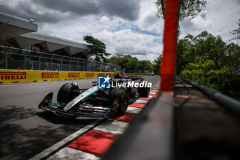 2024-06-08 - 44 HAMILTON Lewis (gbr), Mercedes AMG F1 Team W15, action during the Formula 1 AWS Grand Prix du Canada 2024, 9th round of the 2024 Formula One World Championship from June 07 to 09, 2024 on the Circuit Gilles Villeneuve, in Montréal, Canada - F1 - CANADIAN GRAND PRIX 2024 - FORMULA 1 - MOTORS