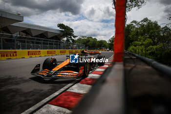 2024-06-08 - 04 NORRIS Lando (gbr), McLaren F1 Team MCL38, action during the Formula 1 AWS Grand Prix du Canada 2024, 9th round of the 2024 Formula One World Championship from June 07 to 09, 2024 on the Circuit Gilles Villeneuve, in Montréal, Canada - F1 - CANADIAN GRAND PRIX 2024 - FORMULA 1 - MOTORS