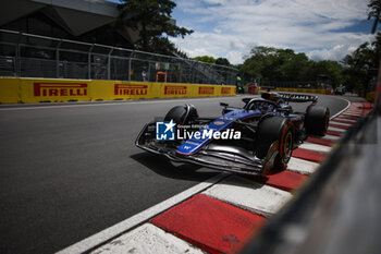 2024-06-08 - 23 ALBON Alexander (tha), Williams Racing FW45, action during the Formula 1 AWS Grand Prix du Canada 2024, 9th round of the 2024 Formula One World Championship from June 07 to 09, 2024 on the Circuit Gilles Villeneuve, in Montréal, Canada - F1 - CANADIAN GRAND PRIX 2024 - FORMULA 1 - MOTORS