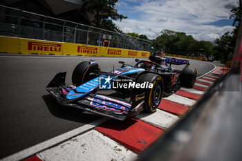 2024-06-08 - 31 OCON Esteban (fra), Alpine F1 Team A524, action during the Formula 1 AWS Grand Prix du Canada 2024, 9th round of the 2024 Formula One World Championship from June 07 to 09, 2024 on the Circuit Gilles Villeneuve, in Montréal, Canada - F1 - CANADIAN GRAND PRIX 2024 - FORMULA 1 - MOTORS