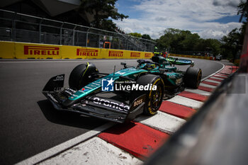 2024-06-08 - 14 ALONSO Fernando (spa), Aston Martin F1 Team AMR24, action during the Formula 1 AWS Grand Prix du Canada 2024, 9th round of the 2024 Formula One World Championship from June 07 to 09, 2024 on the Circuit Gilles Villeneuve, in Montréal, Canada - F1 - CANADIAN GRAND PRIX 2024 - FORMULA 1 - MOTORS