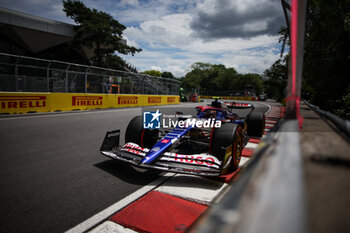 2024-06-08 - 22 TSUNODA Yuki (jap), Visa Cash App RB F1 Team VCARB 01, action during the Formula 1 AWS Grand Prix du Canada 2024, 9th round of the 2024 Formula One World Championship from June 07 to 09, 2024 on the Circuit Gilles Villeneuve, in Montréal, Canada - F1 - CANADIAN GRAND PRIX 2024 - FORMULA 1 - MOTORS